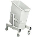 TPB series waste bin, model, mobile, adjustable angle, single