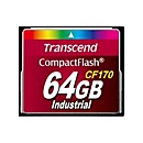 Transcend CF170 Industrial - Flash-Speicherkarte - 64 GB - 170x - CompactFlash