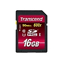 Transcend - Flash-Speicherkarte - 16 GB - Class 10 - SDHC UHS-I