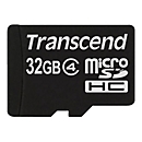 Transcend - Flash-Speicherkarte - 32 GB - Class 4 - microSDHC