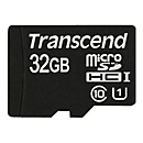 Transcend - Flash-Speicherkarte - 32 GB - UHS Class 1 / Class10 - microSDHC