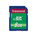Transcend - Flash-Speicherkarte - 8 GB - Class 4 - SDHC