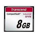 Transcend Industrial - Flash-Speicherkarte - 8 GB - 170x - CompactFlash
