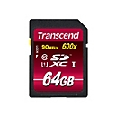 Transcend Ultimate - Flash-Speicherkarte - 64 GB - UHS Class 1 / Class10 - 600x - SDXC UHS-I