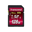 Transcend Ultimate series - Flash-Speicherkarte - 128 GB - UHS Class 1 / Class10 - 600x - SDXC UHS-I