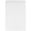 Transparent bag with self-adhesive closure, 220 x 300 mm, 70 µ