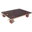Transportroller Wagner "Professional" MM 1348, multiplex, L 780 x B 590 x H 160 mm, tot 1000 kg