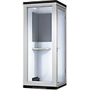 TRENDLINE CoWoCube 1 "Le compact", L 1188 mm x L 1148 mm x H 2832 mm, kit d'isolation phonique, 1x prise de courant