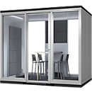TRENDLINE CoWoCube 3 "The Team Player", B 3205 mm x L 2199 mm x H 2830 mm, geluidsisolatiepakket, 1x stopcontact