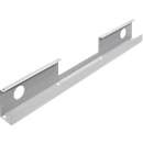 Treston Bac à câbles pour table de travail TED, L 800 x P 62 x H 100 mm, gris clair RAL 7035