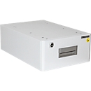 Treston ESD-ladeblok 30/15, 1 lade, 80% uittrekbaar, 10 kg draagvermogen, gepoedercoat, lichtgrijs RAL 7035