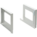 Treston Kit de fixation pour tablettes SPM, jusqu'à 60 kg, gris clair RAL 7035