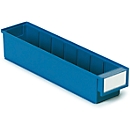 TRESTON magazijnlade 4010, B 92 x D 400 x H 82 mm, 1.9 l, blauw