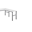 Treston Table d'extension angulaire TP 510K pour tables de travail Treston Série TP &amp; TPH, L 1000 x P 500 mm