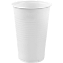 Trinkbecher weiß, 0,3 Liter, 100 Stück