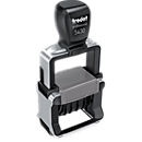 trodat® kantoorstempel 5430L, datumstempel met 3 verwisselbare kantoorteksten