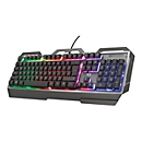 Trust Gaming GXT 856 Torac - Tastatur - hintergrundbeleuchtet - USB - QWERTY - Deutsch