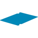 Tussenlaag ZL 43 PP, voor Eurobak C-KLT, B 400 x D 300 mm, lichtblauw
