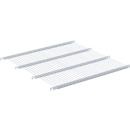 Tussenlegbord voor Schäfer Shop Select rolboxen ADB BASICline, 700 x 705 mm, tot 150 kg, blauw gegalvaniseerd