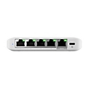 Ubiquiti UniFi Switch Flex Mini 2.5G - Switch - L2+ - managed - 4 x 2.5GBase-T + 1 x 2.5GBase-T (PoE) - Desktop