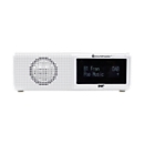Uhrenradio Soundmaster UR8350WE, DAB+/UKW-RDS, m. Weck-/Einschlaf-Funktion, USB-Wiedergabe, weiß
