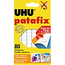 UHU patafix adhesive pads, white, 80 pieces