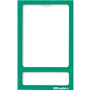 Ultradex Fotorahmen, magnetisch, transparente PET-Folie, für Fotos im Format 60 x 80 mm, grün, 5 Stück