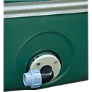 Uni flensaansluiting Cemo, haakse uitvoering, voor opslagtanks tot 2000 l en grote opslagtanks tot 3000 l, 1 "