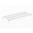 Universal clip-on shelving system, wire mesh shelf, load per shelf 122 kg, W 1250 mm x D 300 mm