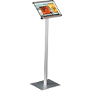Update Display Panneau d'affichage Rondo, DIN A4, cadre à clipser 25 mm, format vertical ou horizontal, argenté