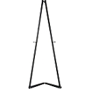 Update Displays Chevalet, réglable en hauteur, aluminium, pieds pliables, L 536 x P 309 x H 1500 mm, noir