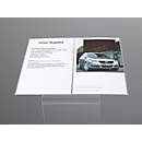 Upper display module, for floor-standing display stand, acrylic, DIN A3 crosswise