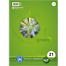 Ursus Collegblock Green, A4, 80 Blatt, liniert