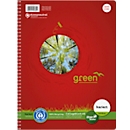 Ursus® Green Collegeblock, A5, 160 Bl. 5mm kariert