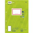 Ursus Ringbuchblock Green, DIN A4, liniert, 100 Blatt