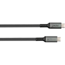 USB 2.0 Lade/-Datenkabel Good Connections, USB-C an USB-C, Leistung 240 W, bis 480 Mbit/s, Länge 0,5 m, schwarz