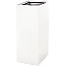 V-Part Unité modulaire haut de gamme pour le tri des déchets - 60 litres - acier peint époxy - L 263 x P 335 x H 700mm - blanc