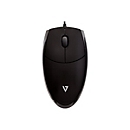 V7 MV3000 - Maus - optisch - 3 Tasten - kabelgebunden - USB