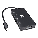 V7 V7UC-U3CRJ45HDVG-BLK - Dockingstation - USB-C - VGA, HDMI - 1GbE