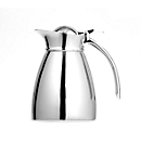 Vacuum jug EMPIRE, double-walled, polished 18/8 stainless steel, 0.6 l capacity