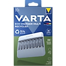 VARTA-batterijlader Charger Multi Recycled Box, voor NiMH-accu's, incl. USB-Type-C-oplaadkabel