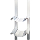 Vatenstelling, voor opslag van gevaarlijke stoffen Safe Master, 2 x 50 of 60 L vaten, halve breedte