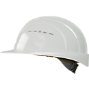 Veiligheidshelm EuroGuard I/79 4-G, hogedrukpolyetheen, DIN EN 397, wit, met 4-puntsriem ventilatie,