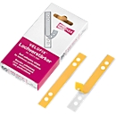 VELOFLEX punch hole reinforcers PVC, self-adhesive, 50 pieces, transparent
