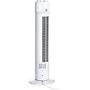 Ventilateur sur pied, 3 vitesses, Ø 193 x H 750 mm, blanc/noir