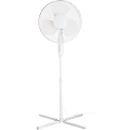 Ventilateur sur pied, 3 vitesses, L 680 x P 680 x H 1090-1250 mm, blanc