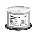 Verbatim DataLifePlus Professional - 50 x DVD+R DL - 8.5 GB 8x - breite Thermodruckfläche - Spindel