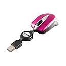Verbatim Go Mini Optical Travel Mouse - Maus - rechts- und linkshändig - optisch - 3 Tasten - kabelgebunden
