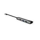 Verbatim USB-C™ Multiport-hub, USB-C, 3x USB 3.0, HDMI, Gigabit Ethernet, kabellengte 15 cm
