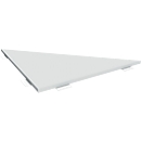 Verbindingsplaat 90° ALICANTE,  B 800 x D 800 mm, lichtgrijs